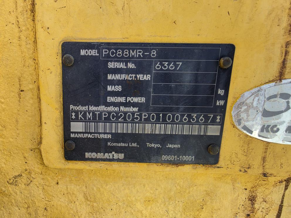 Image for 2013 Komatsu PC88MR-8