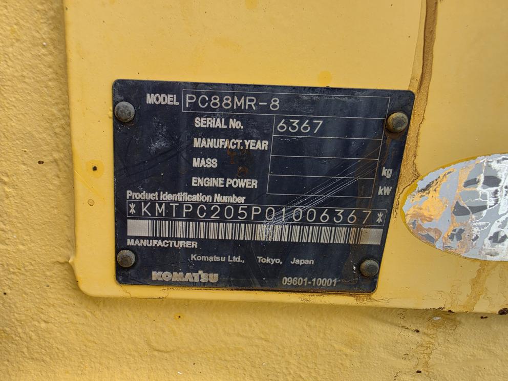 Image for 2013 Komatsu PC88MR-8