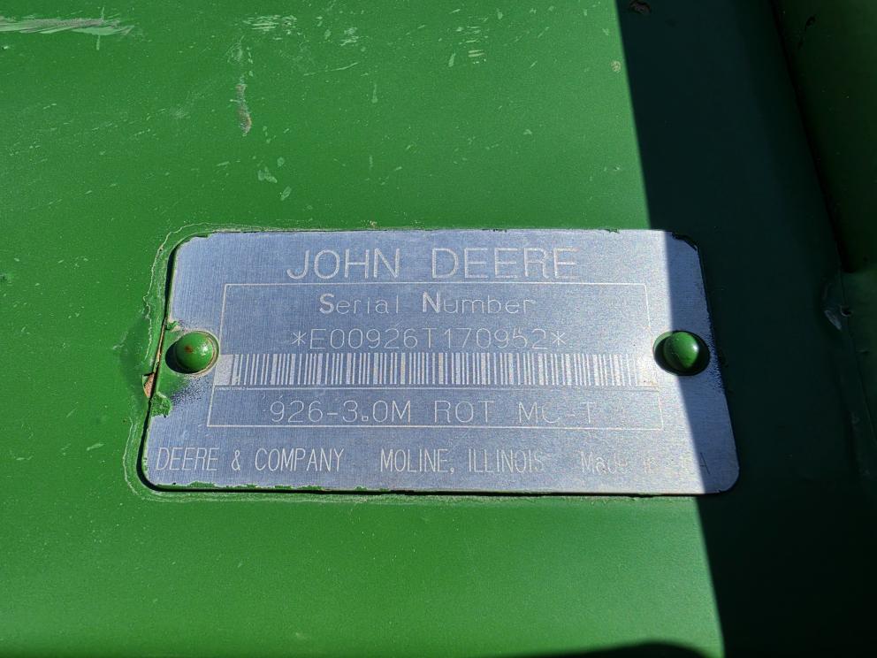Image for 2003 John Deere 926