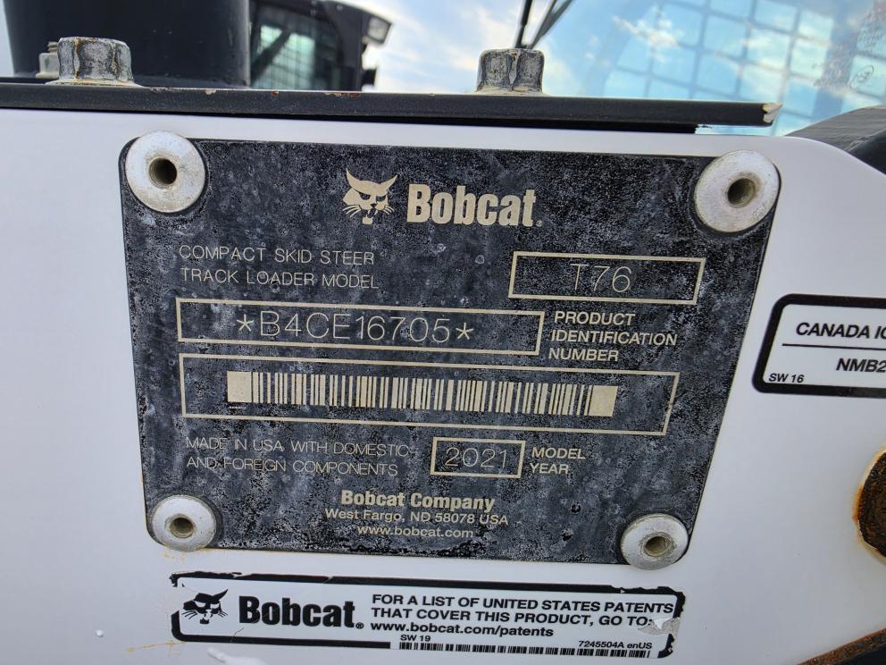 Image for 2021 Bobcat T76