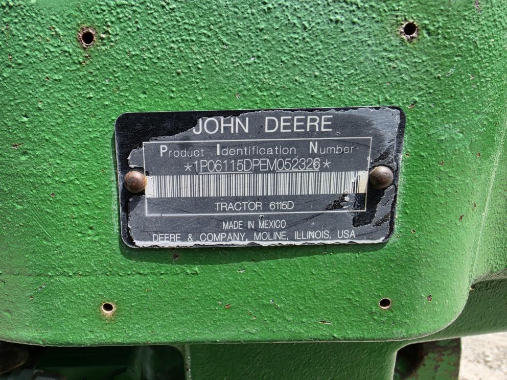 Image for 2014 John Deere 6115D
