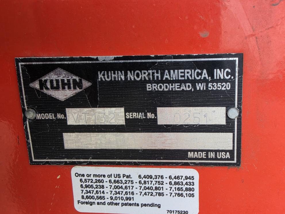 Image for 2013 Kuhn-Knight VT132