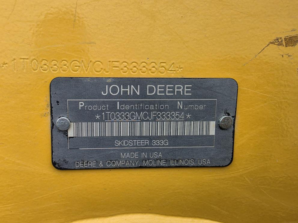 Image for 2018 John Deere 333G
