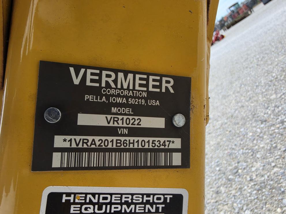 Image for 2017 Vermeer VR1022
