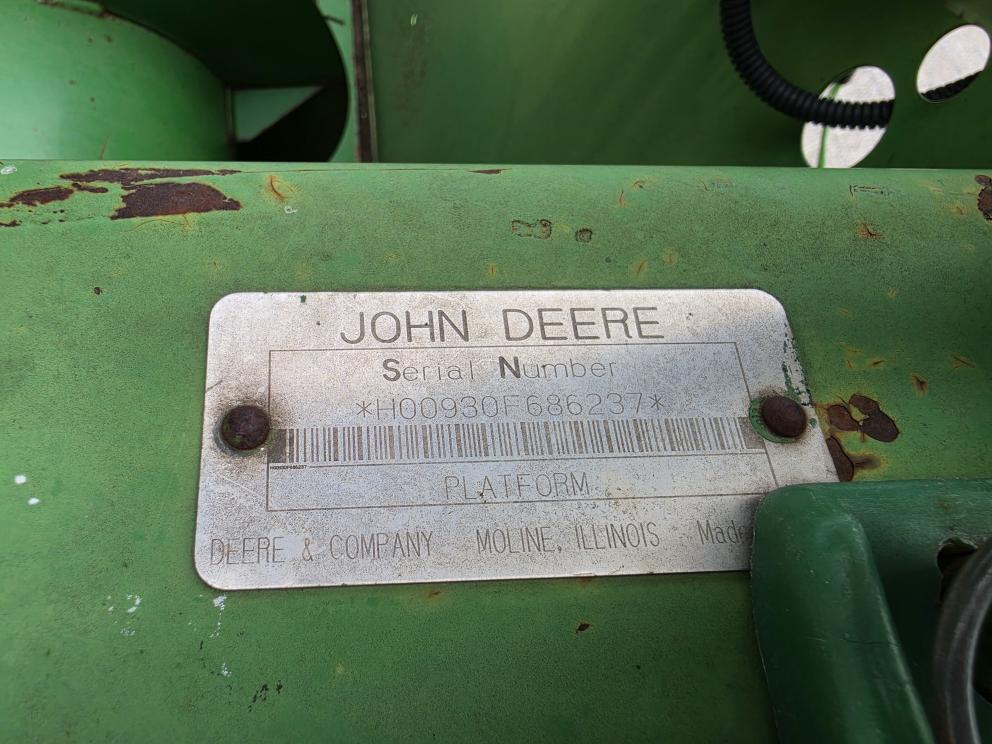 Image for 1999 John Deere 930F
