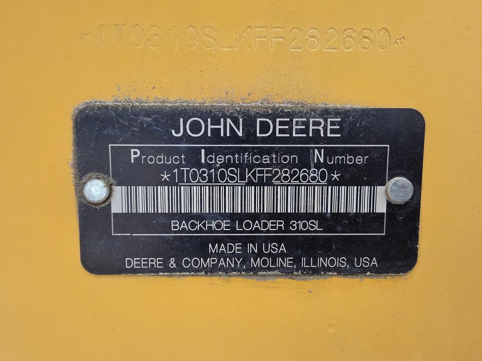 Image for 2015 John Deere 310SL