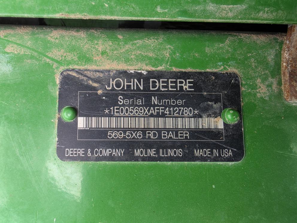 Image for 2015 John Deere 569