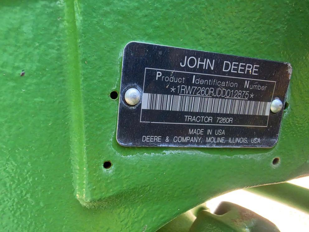 Image for 2013 John Deere 7260R
