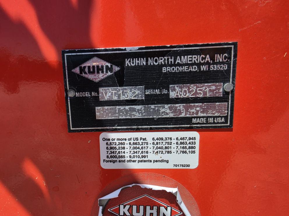 Image for 2013 Kuhn-Knight VT132