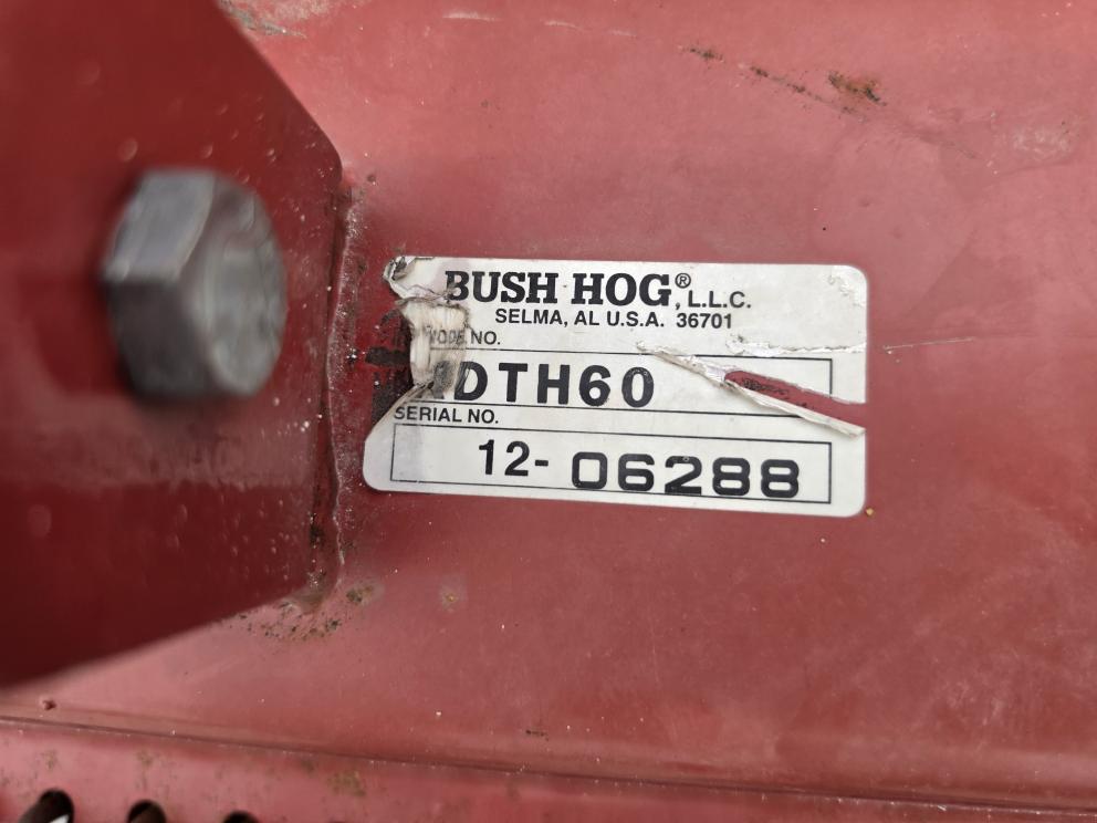 Image for 2007 Bush Hog RDTH60