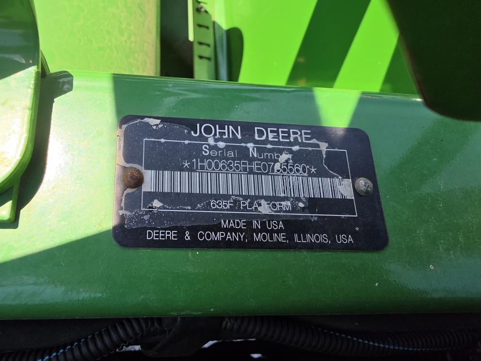 Image for 2014 John Deere 635F