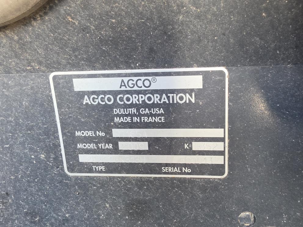 Image for 2009 Agco RT165A