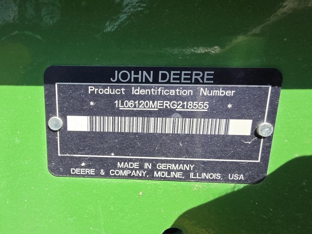Image for 2024 John Deere 6120M