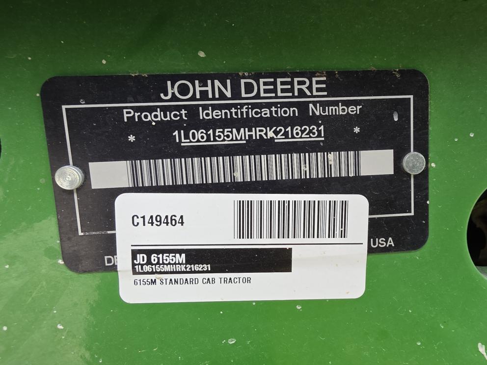Image for 2024 John Deere 6155M