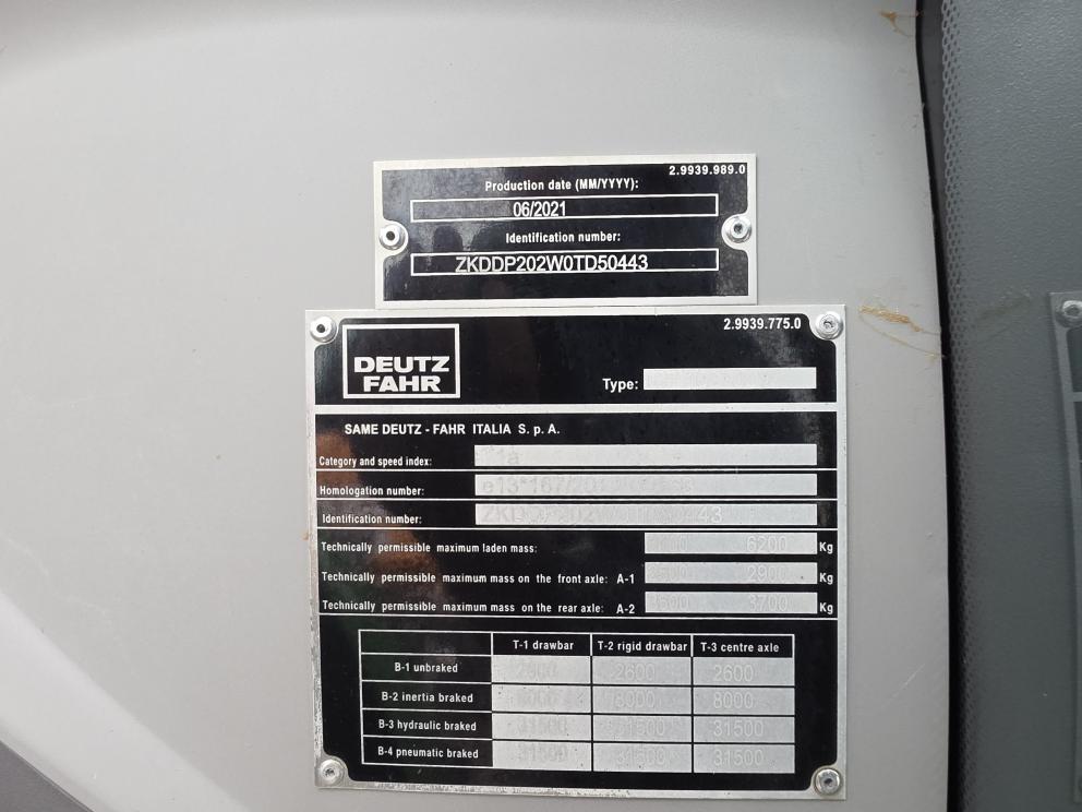 Image for 2019 Deutz Fahr 5110G