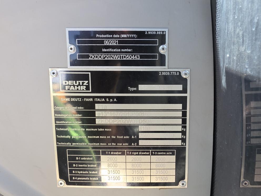 Image for 2019 Deutz Fahr 5110G