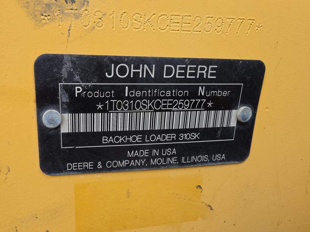Image for 2014 John Deere 310SK