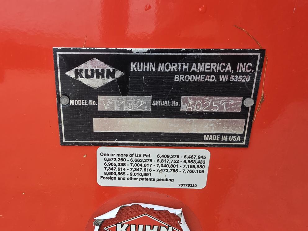 Image for 2007 Kuhn-Knight VT132