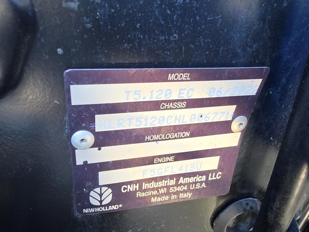 Image for 2022 New Holland T5.120