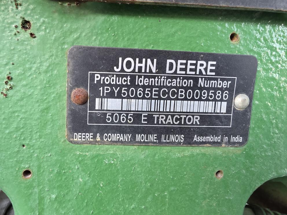 Image for 2012 John Deere 5065E