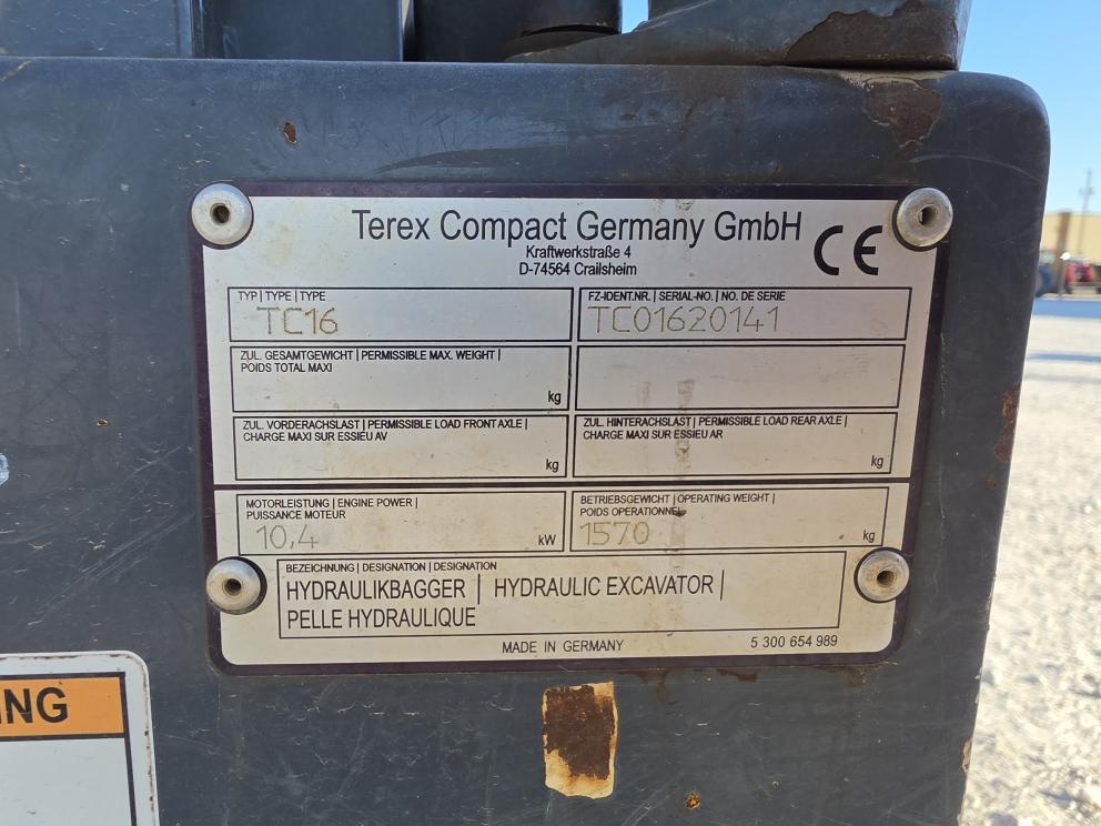 Image for 2008 Terex TC16-2