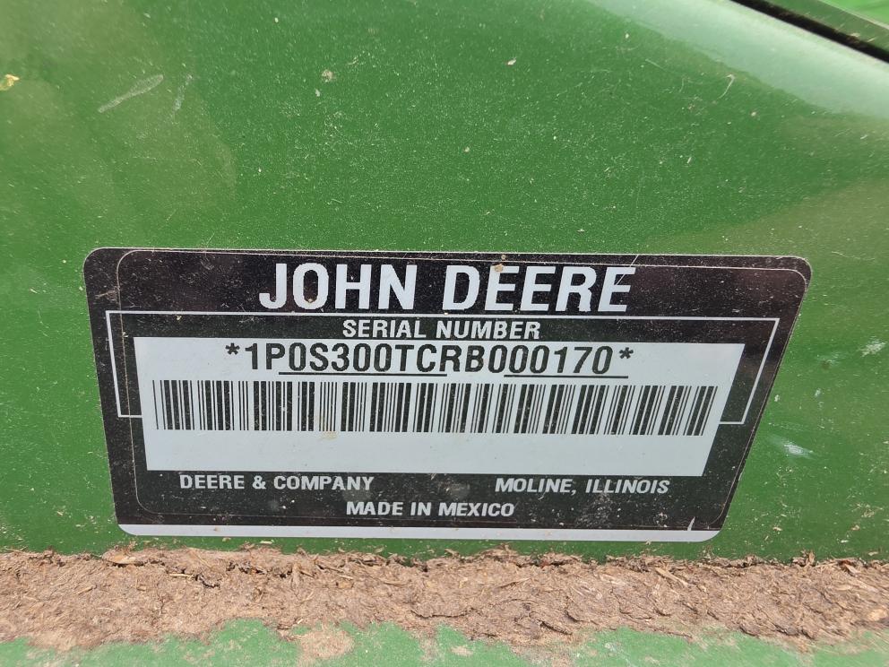 Image for 2024 John Deere S300