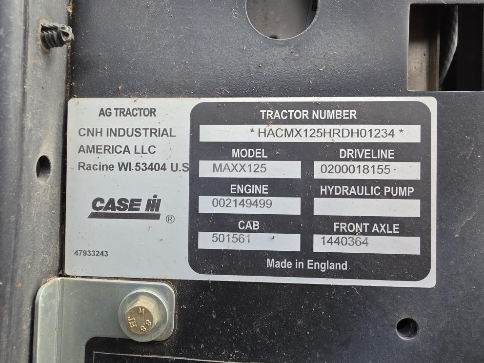 Image for 2024 Case IH Maxxum 125