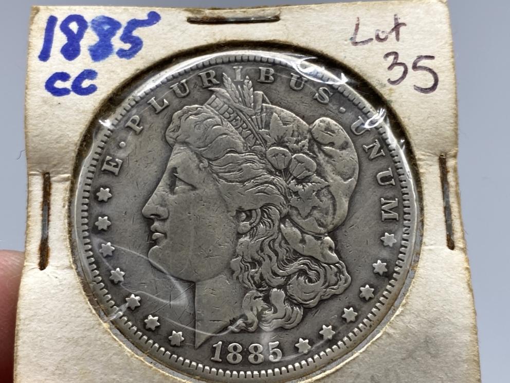 Image for VIRTUAL AUCTION: U.S. Coins, U.S. Treasury Proof Sets, Silver Dollars, Civil War Remnants and Relics