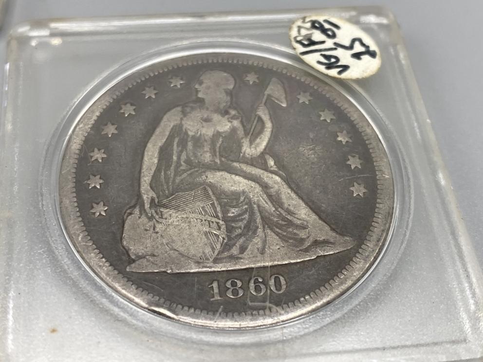 Image for VIRTUAL AUCTION: U.S. Coins, U.S. Treasury Proof Sets, Silver Dollars, Civil War Remnants and Relics