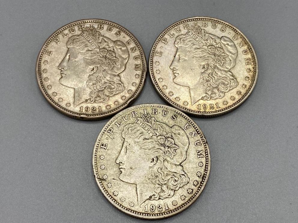 Image for VIRTUAL AUCTION: U.S. Coins, U.S. Treasury Proof Sets, Silver Dollars, Civil War Remnants and Relics