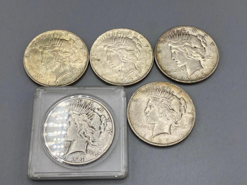 Image for VIRTUAL AUCTION: U.S. Coins, U.S. Treasury Proof Sets, Silver Dollars, Civil War Remnants and Relics