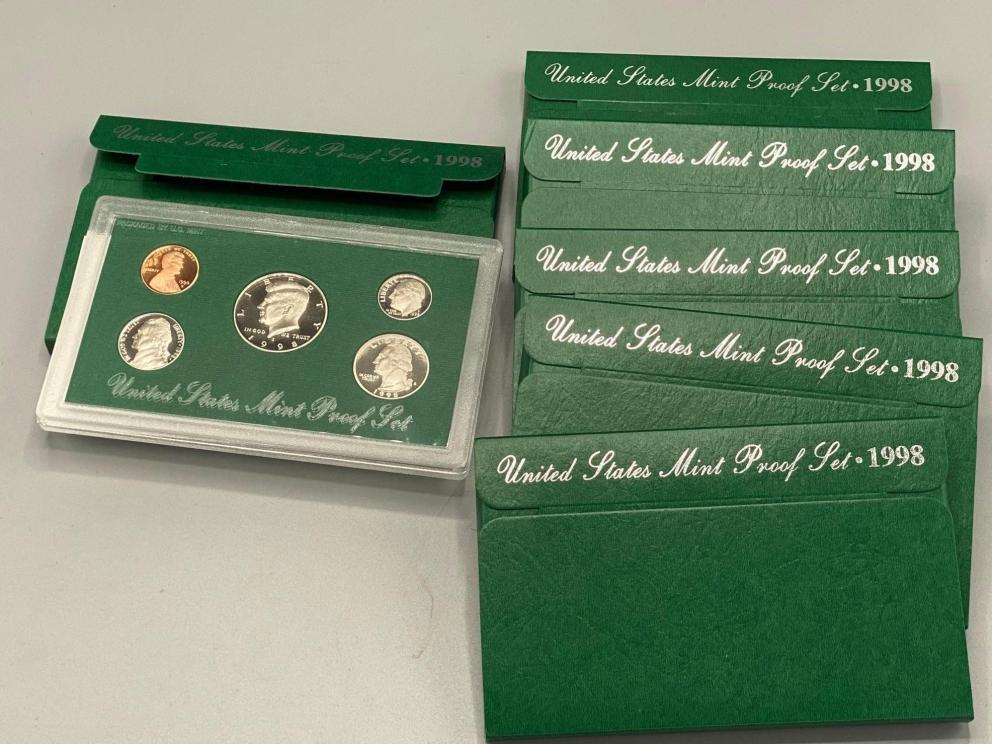 Image for VIRTUAL AUCTION: U.S. Coins, U.S. Treasury Proof Sets, Silver Dollars, Civil War Remnants and Relics