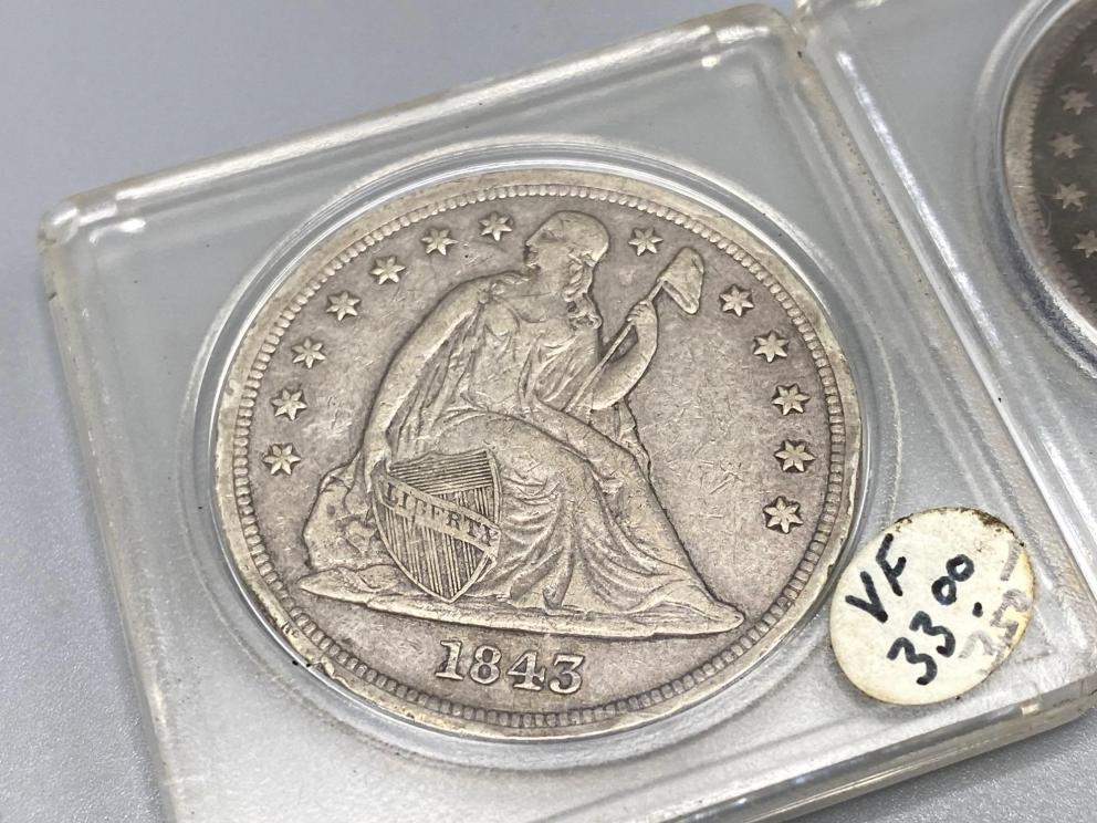 Image for VIRTUAL AUCTION: U.S. Coins, U.S. Treasury Proof Sets, Silver Dollars, Civil War Remnants and Relics