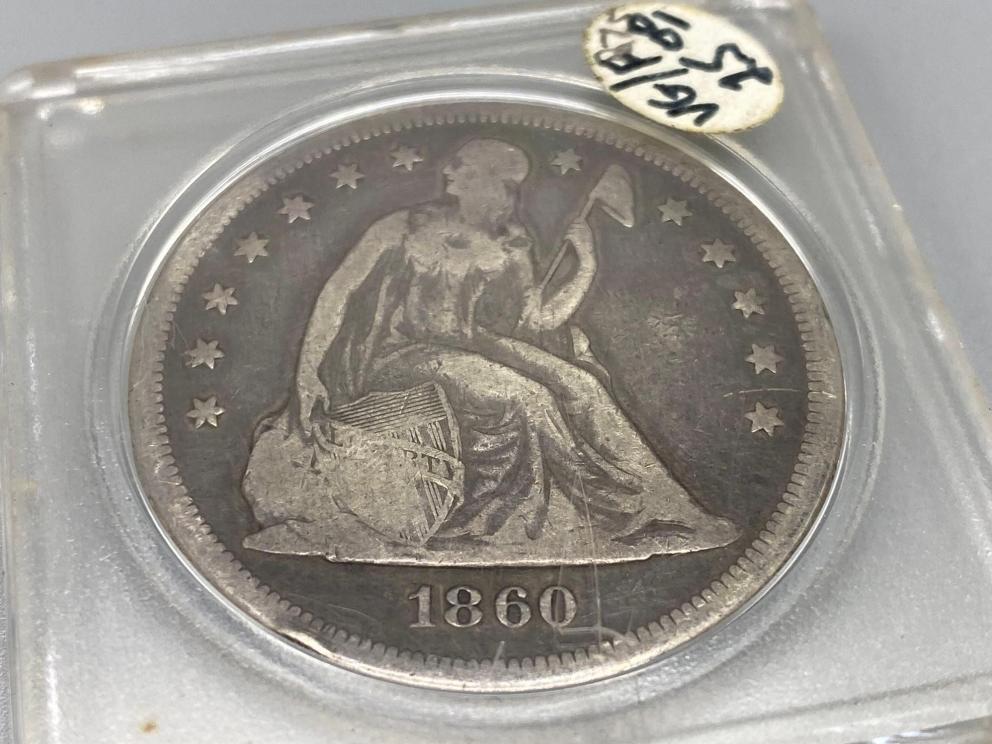 Image for VIRTUAL AUCTION: U.S. Coins, U.S. Treasury Proof Sets, Silver Dollars, Civil War Remnants and Relics