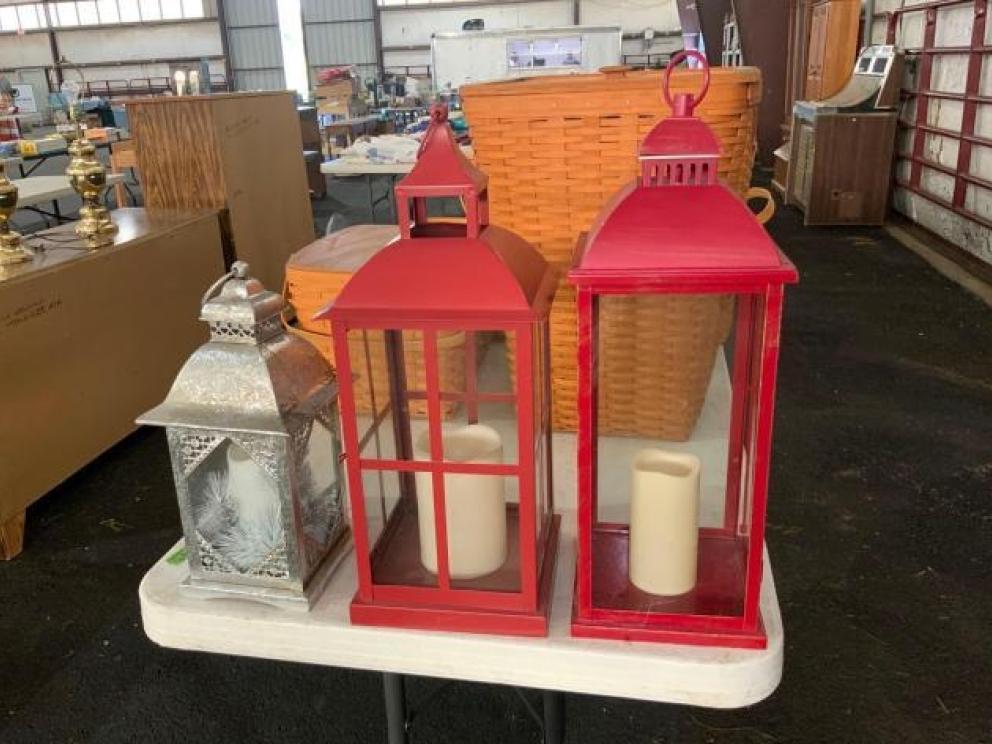 Image for VIRTUAL AUCTION - Longaberger Baskets, DVDs and Movies, Tools, Household, Furniture