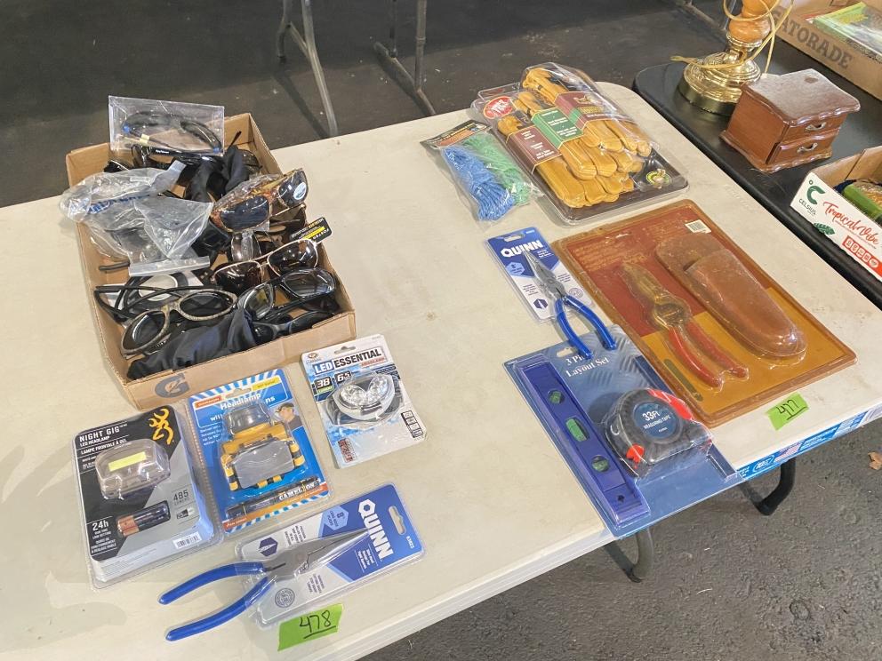 Image for VIRTUAL AUCTION - Coca Cola Sign, Pipe Gates, Tools, Fishing Supplies, Clothing, Household Items