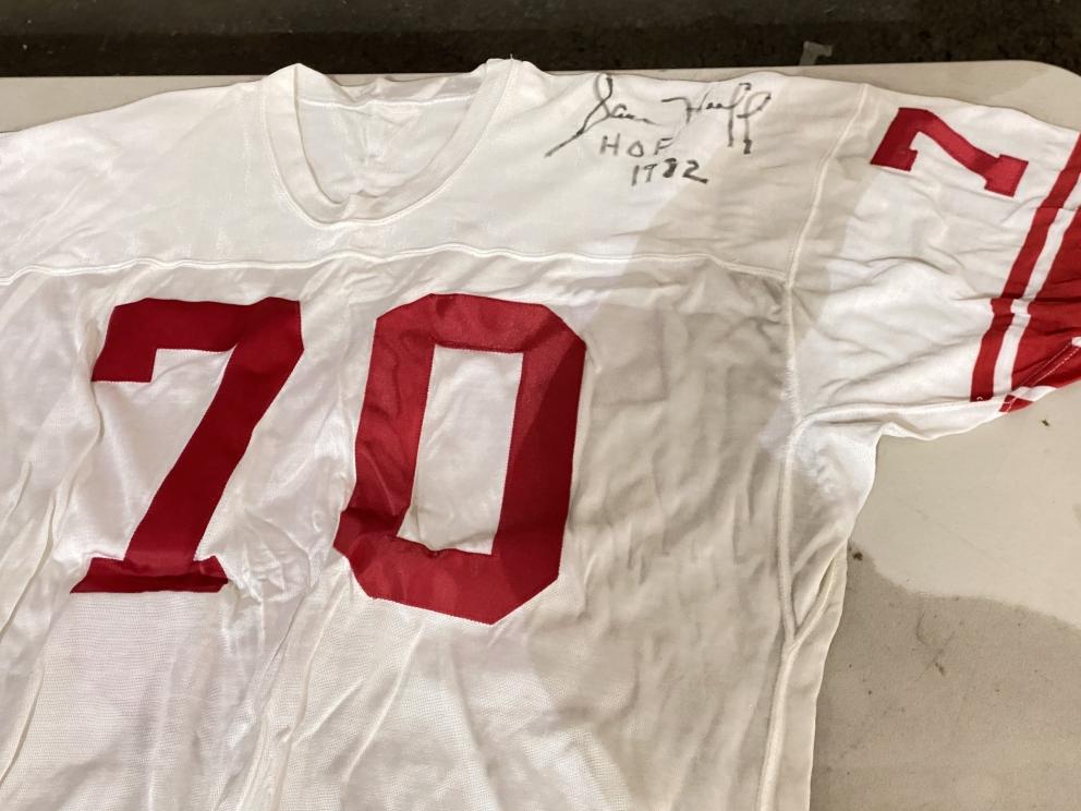 Image for Bid In-Person or Online: The Estate of Sam Huff, NFL Hall of Fame Linebacker