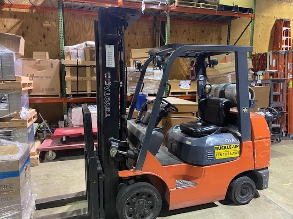 Image for VIRTUAL AUCTION - Toyota Forklift, Milwaukee M18/M12 Power Tools, Ladders, Tools Boxes, Wood Carving
