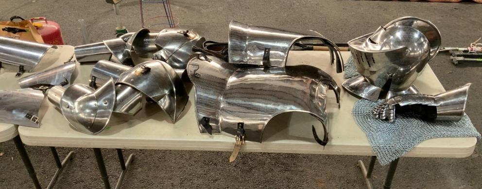 Image for Suit of Armor, Coins, Art, Rugs, Carpets, Antique Furniture, Furs, Beatrix Potter Figurines