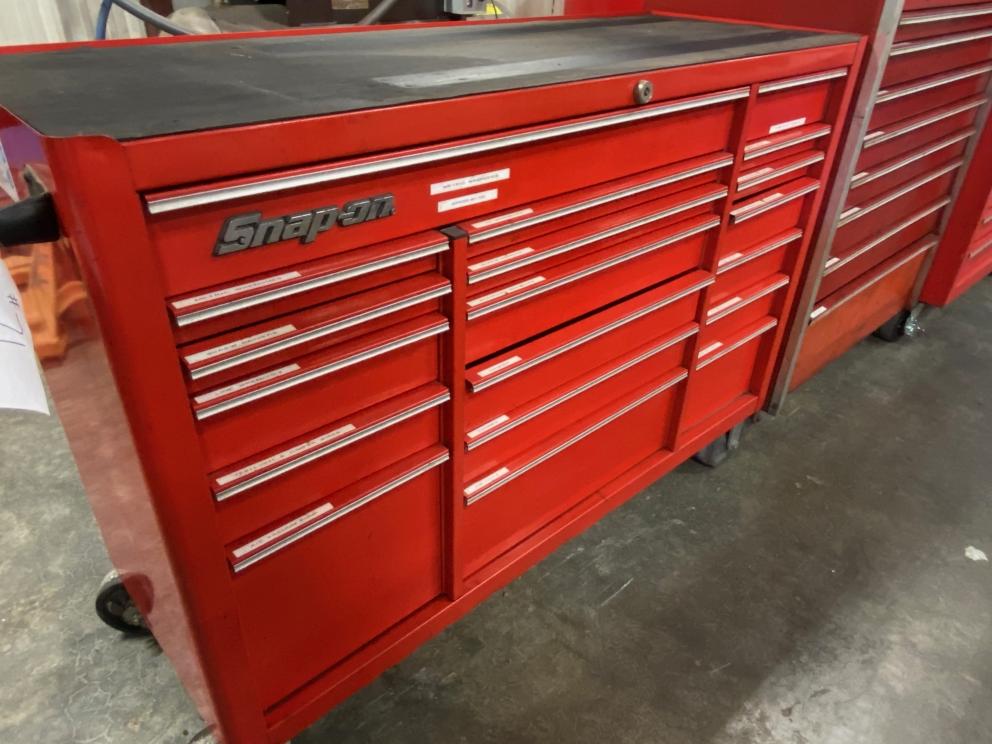 Image for LIVE AND ONLINE - 1990 Peterbilt Rollback, 1997 International Service Truck, Snap On Tools