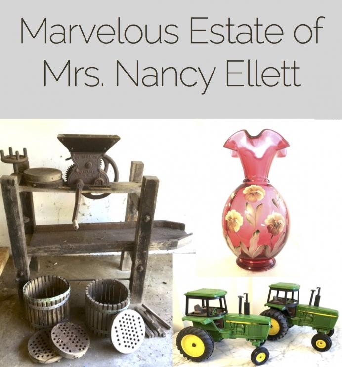 Image for Marvelous Estate of Mrs. Nancy Ellett