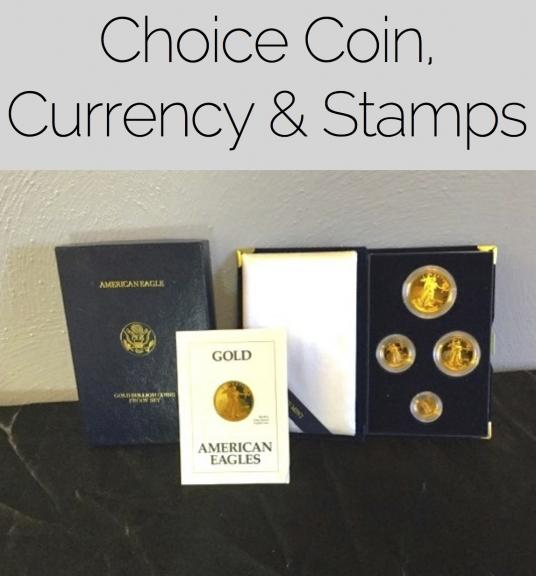 Image for Choice Coins, Currency and Stamps