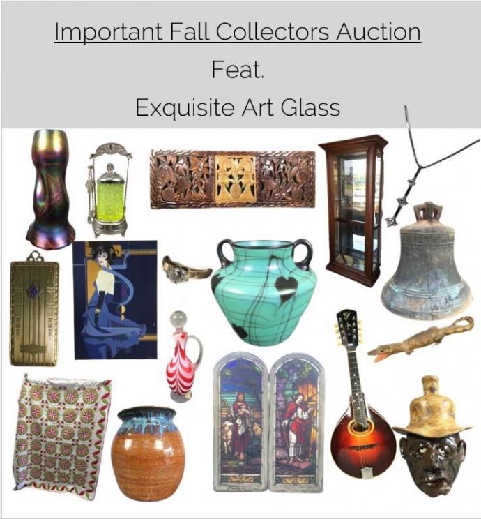 Image for Important Fall Collectors Auction, Feat. Exquisite Art Glass