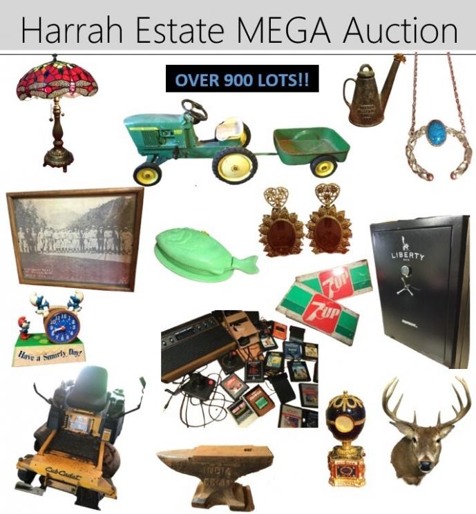 Image for Harrah Estate MEGA Auction Event-Over 900 Lots!!