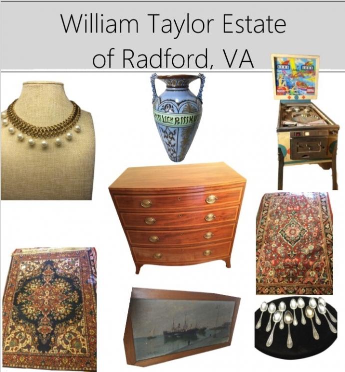 Image for The William Taylor Estate of Radford, VA