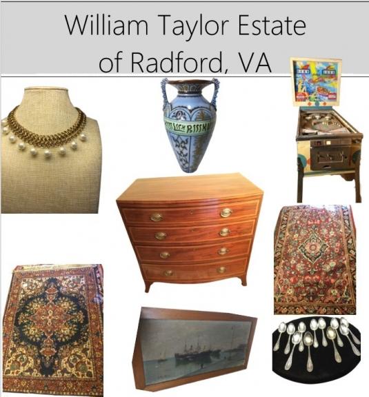 Image for The William Taylor Estate of Radford, VA