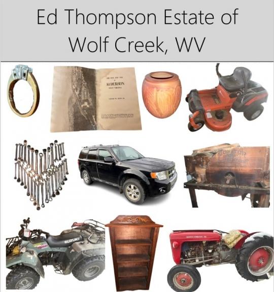 Image for The Ed Thompson Estate - Alderson (Wolf Creek), WV