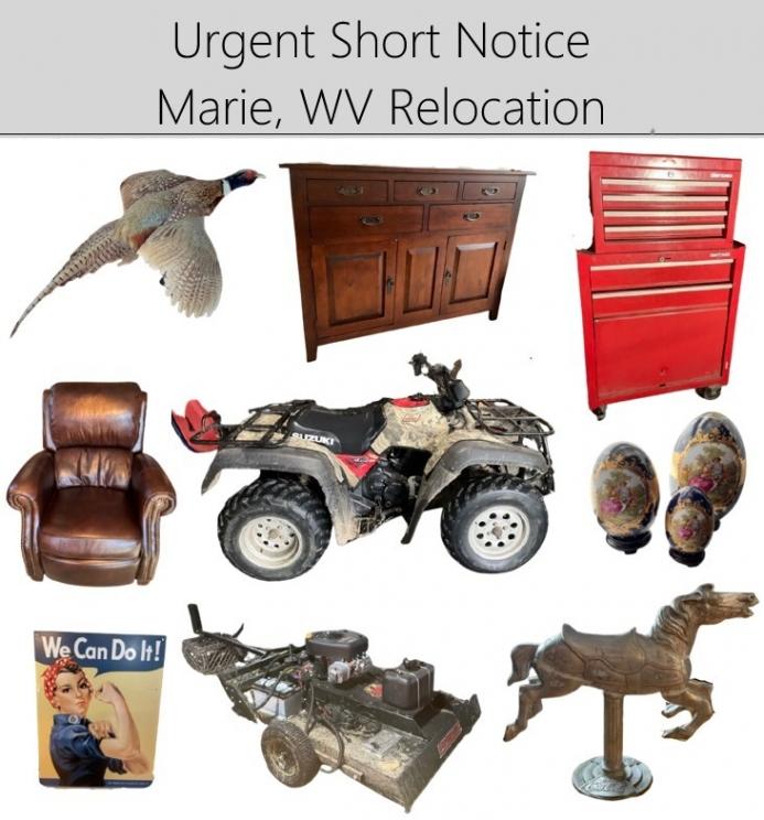 Image for Urgent Short Notice - Marie, WV Relocation