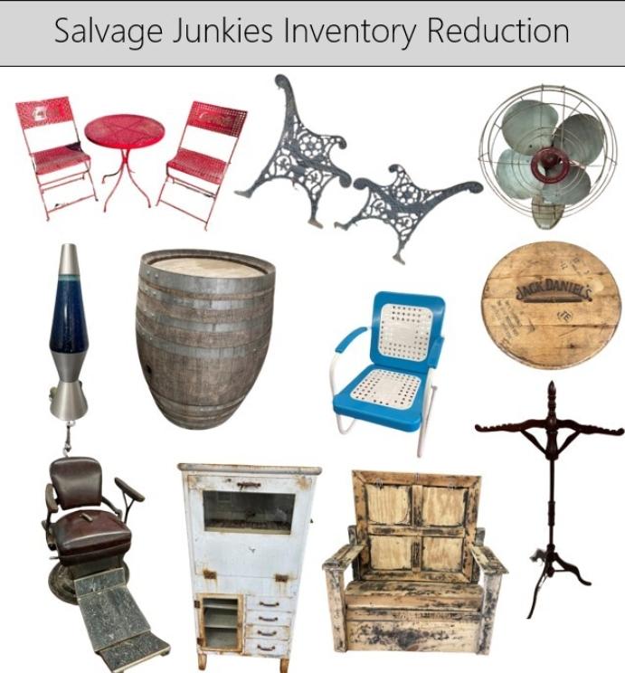 Image for Salvage Junkies Inventory Reduction Event