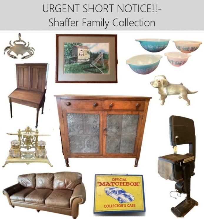 Image for URGENT SHORT NOTICE!!&nbsp; Shaffer Family Collection